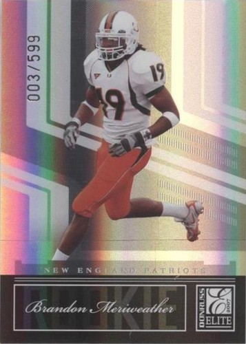 2007 Donruss Elite Brandon Meriweather #115