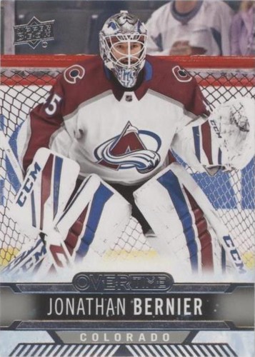 2017-18 Upper Deck Overtime - Jonathan Bernier #146