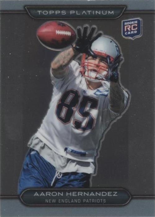 Topps Platinum 2010 Aaron Hernandez #69