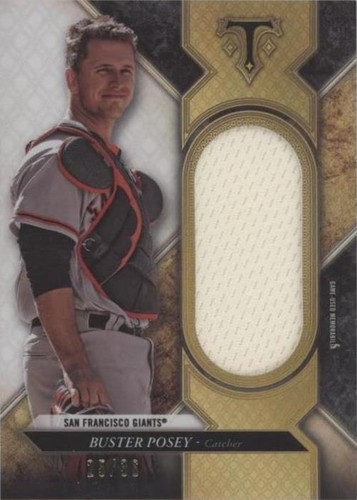 2017 Topps Triple Threads - Buster Posey #SJR-BPO