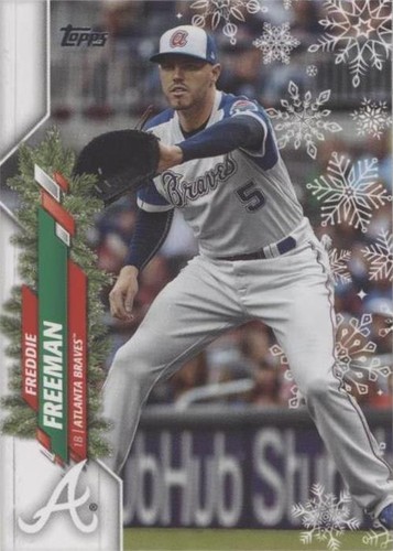 2020 Topps Holiday - Freddie Freeman #HW148