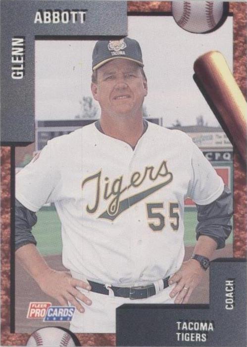 1992 Fleer ProCards Minor League - Glenn Abbott #2518