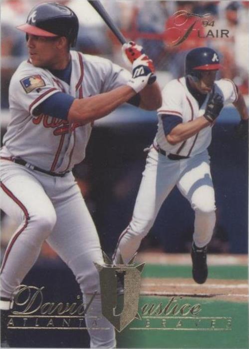 Flair 1994 - David Justice #126