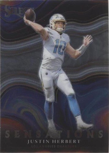 2021 Panini Select Justin Herbert #SEN-4