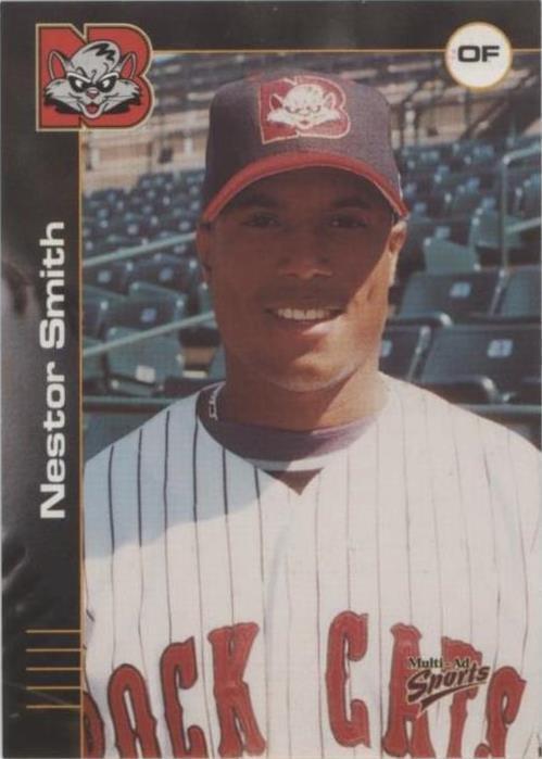 2001 Multi-Ad Sports New Britain Rock Cats - Nestor Smith #29