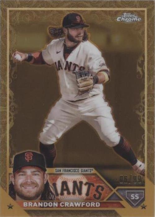 2023 Topps Gilded Collection - Brandon Crawford #146