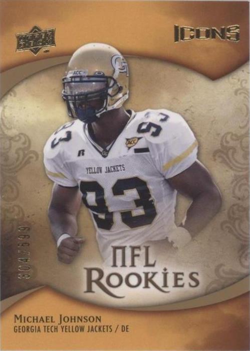 2009 Upper Deck Icons Michael Johnson #143