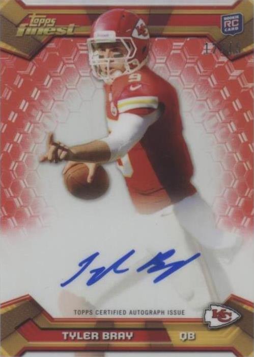 2013 Topps Finest Tyler Bray #119
