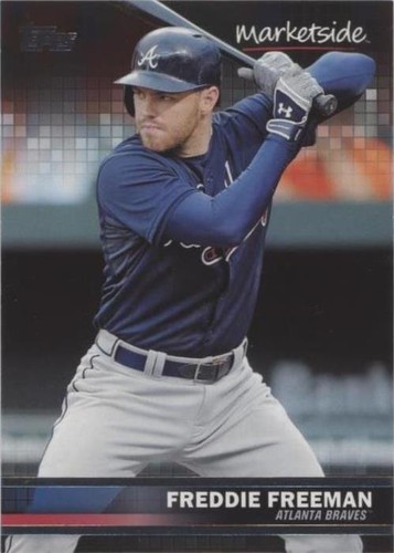 2016 Topps Wal-Mart Marketside Pizza - Freddie Freeman #2