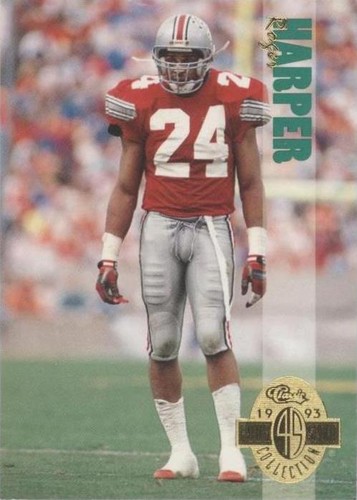 1993 Classic Four Sport Collection Roger Harper #116