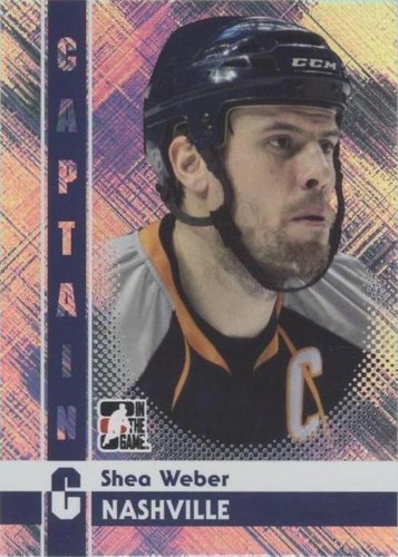 2011-12 In the Game Captain-C Series - Shea Weber #79