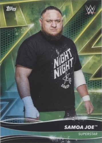 2021 Topps WWE Superstars - Samoa Joe #124