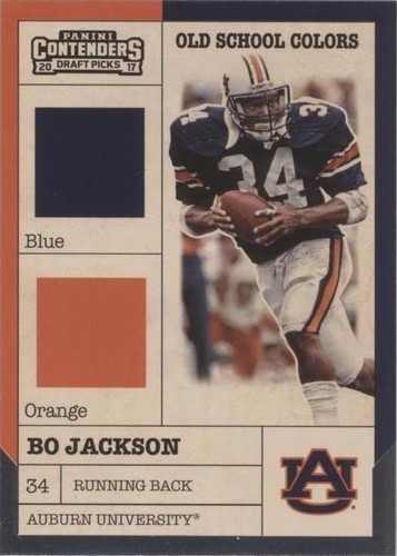 2017 Panini Contenders Draft Picks Bo Jackson #19