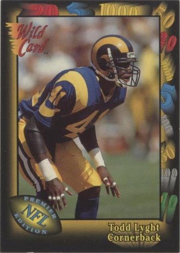 1991 Wild Card Todd Lyght #155