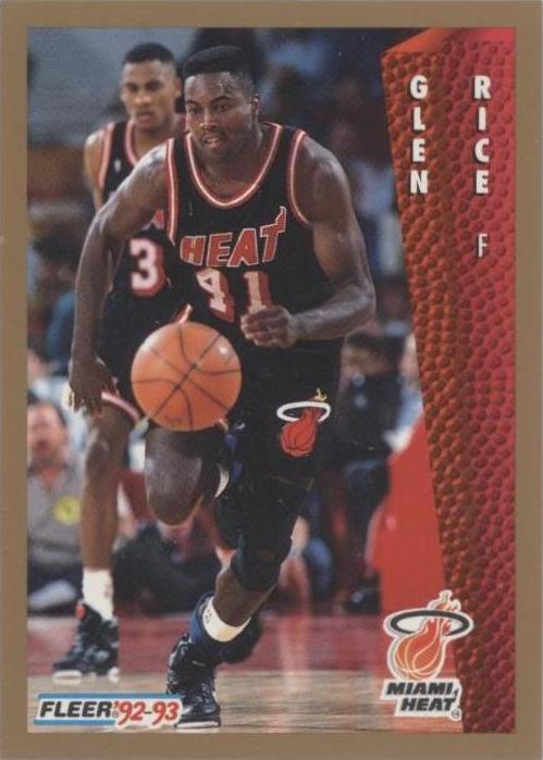 Fleer 1992-93 - Glen Rice #120