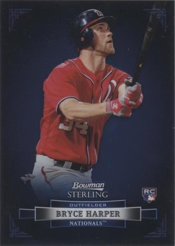 2012 Bowman Sterling - Bryce Harper #1