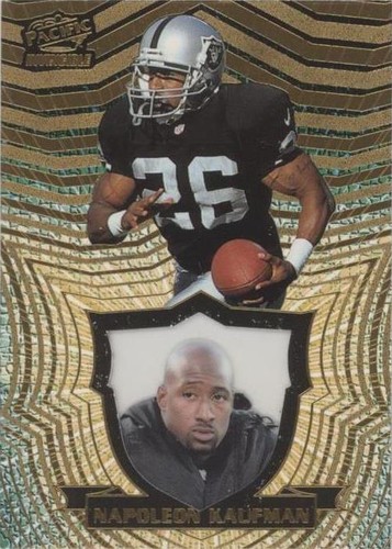 1997 Pacific Invincible Napoleon Kaufman #108