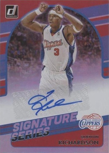2020-21 Panini Donruss - Quentin Richardson #SG-QRS