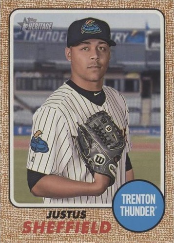 2017 Topps Heritage Minor League Edition - Justus Sheffield #209