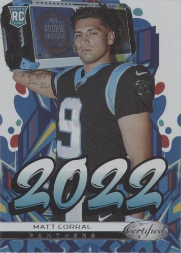 2022 Panini Certified Matt Corral #2022-3