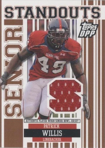 2007 Topps Draft Picks and Prospects (DPP) Patrick Willis #SS-PW
