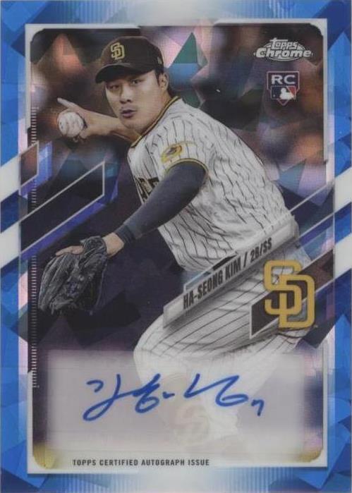 2021 Topps Chrome Update Series Sapphire Edition - Ha-Seong Kim #RA-HK