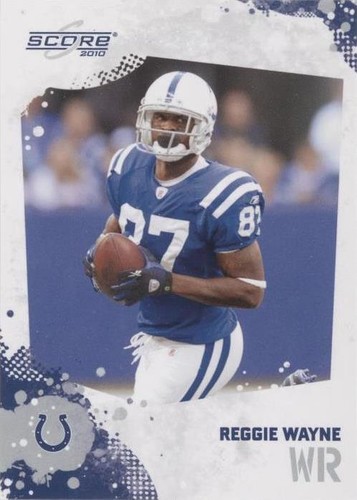 2010 Score Reggie Wayne #130