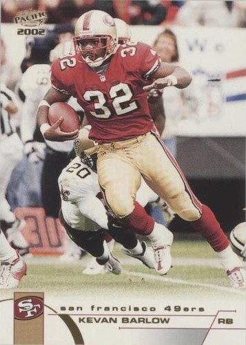 2002 Pacific Kevan Barlow #378