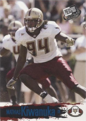 2006 Press Pass Mathias Kiwanuka #B36