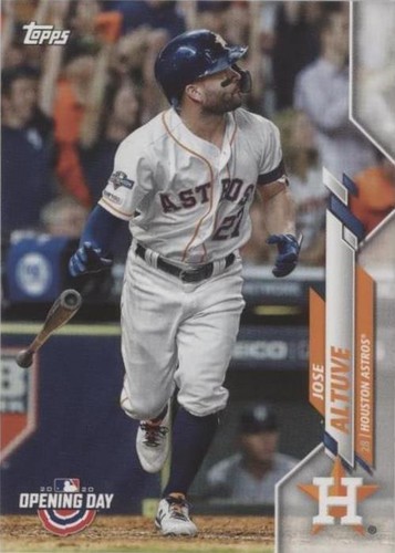 2020 Topps Opening Day - Jose Altuve #89
