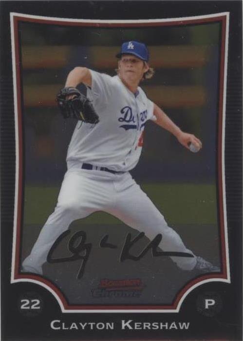 Bowman Chrome 2009 - Clayton Kershaw #72