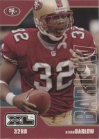 2002 Upper Deck XL Kevan Barlow #408