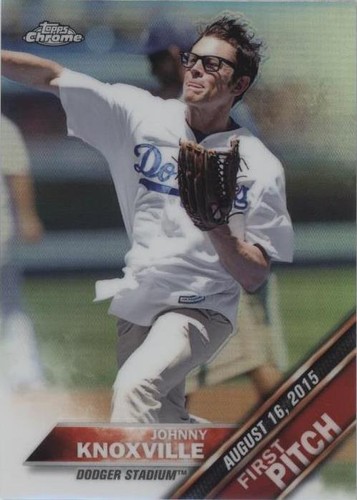 2016 Topps Chrome - Johnny Knoxville #FPC-10