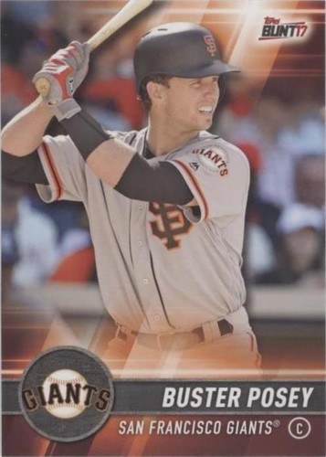 Buster Posey 2016 Topps Bunt Silver 36/99 Giants #72 A1 | eBay