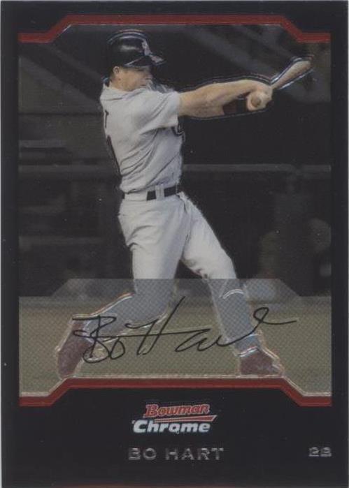 2004 Bowman Chrome - Bo Hart #33