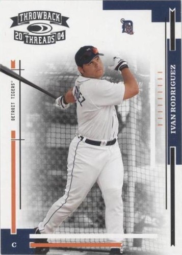 2004 Donruss Throwback Threads - Ivan Rodriguez #71