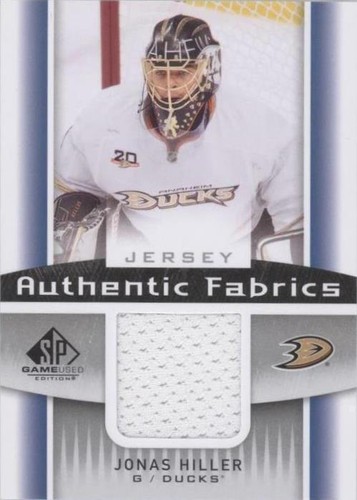 2013-14 SP Game Used Edition - Jonas Hiller #AF-JH