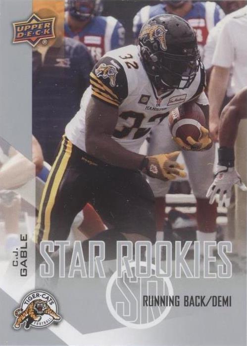 2014 Upper Deck CFL C.J. Gable #161