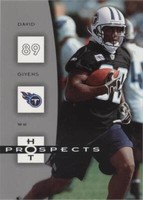 2006 Fleer Hot Prospects David Givens #96
