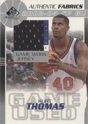 2003-04 SP Game Used - Kurt Thomas #KT-J