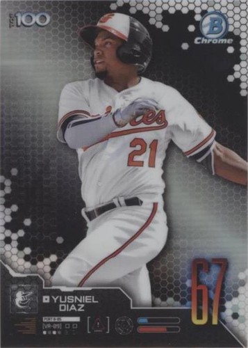 2019 Bowman - Yusniel Diaz #BTP-67