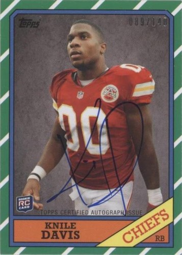 2013 Topps Knile Davis #38