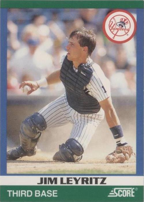 Score 100 Hottest Rookies 1991 - Jim Leyritz #29