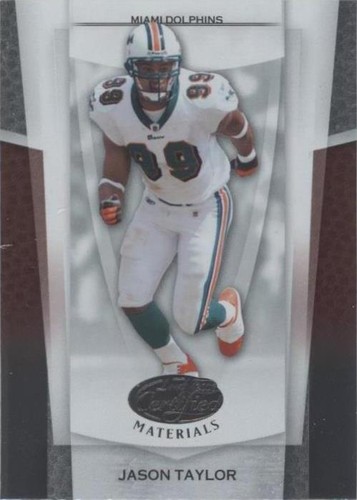 2007 Leaf Certified Materials Jason Taylor #82