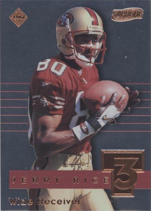1999 Collector's Edge Supreme Jerry Rice #T3-29