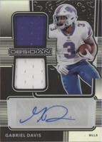 2020 Panini Obsidian Gabriel Davis #RJI-39