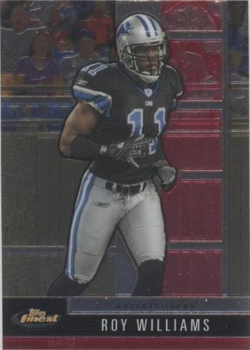2008 Topps Finest Roy Williams #72