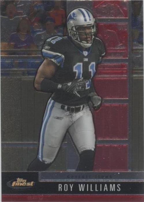 2008 Topps Finest Roy Williams #72