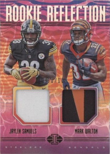 2018 Panini Illusions Jaylen Samuels Mark Walton #RR-SW