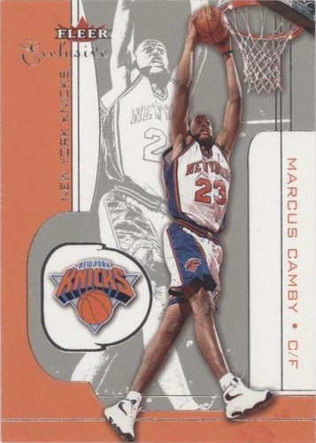 2001-02 Fleer Exclusive - Marcus Camby #10